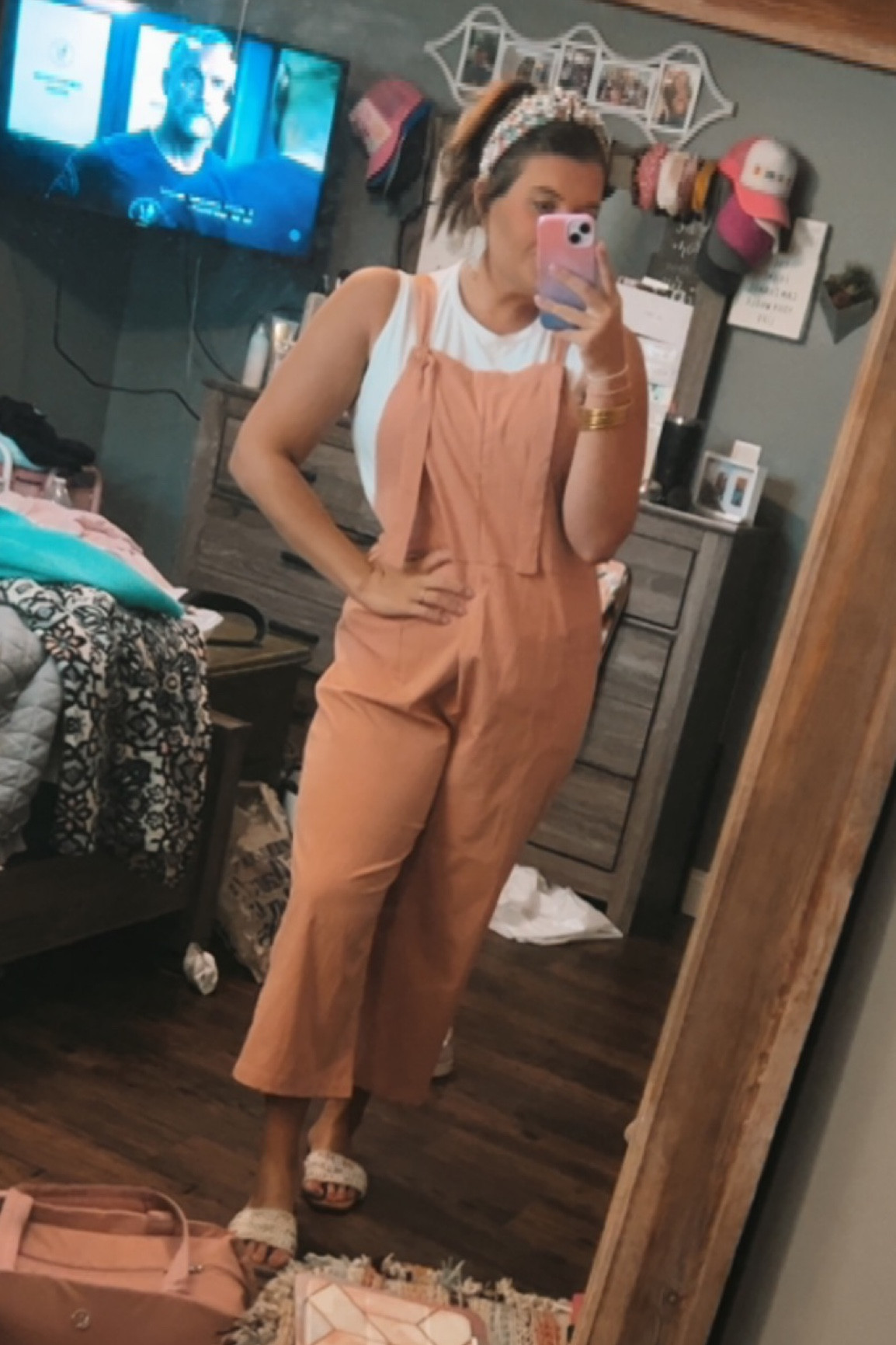 Cute, fun jumpsuit for work! I’m wearing an XL in the jumpsuit and white shirt! 

#LTKcurves #LTKworkwear #LTKBacktoSchool