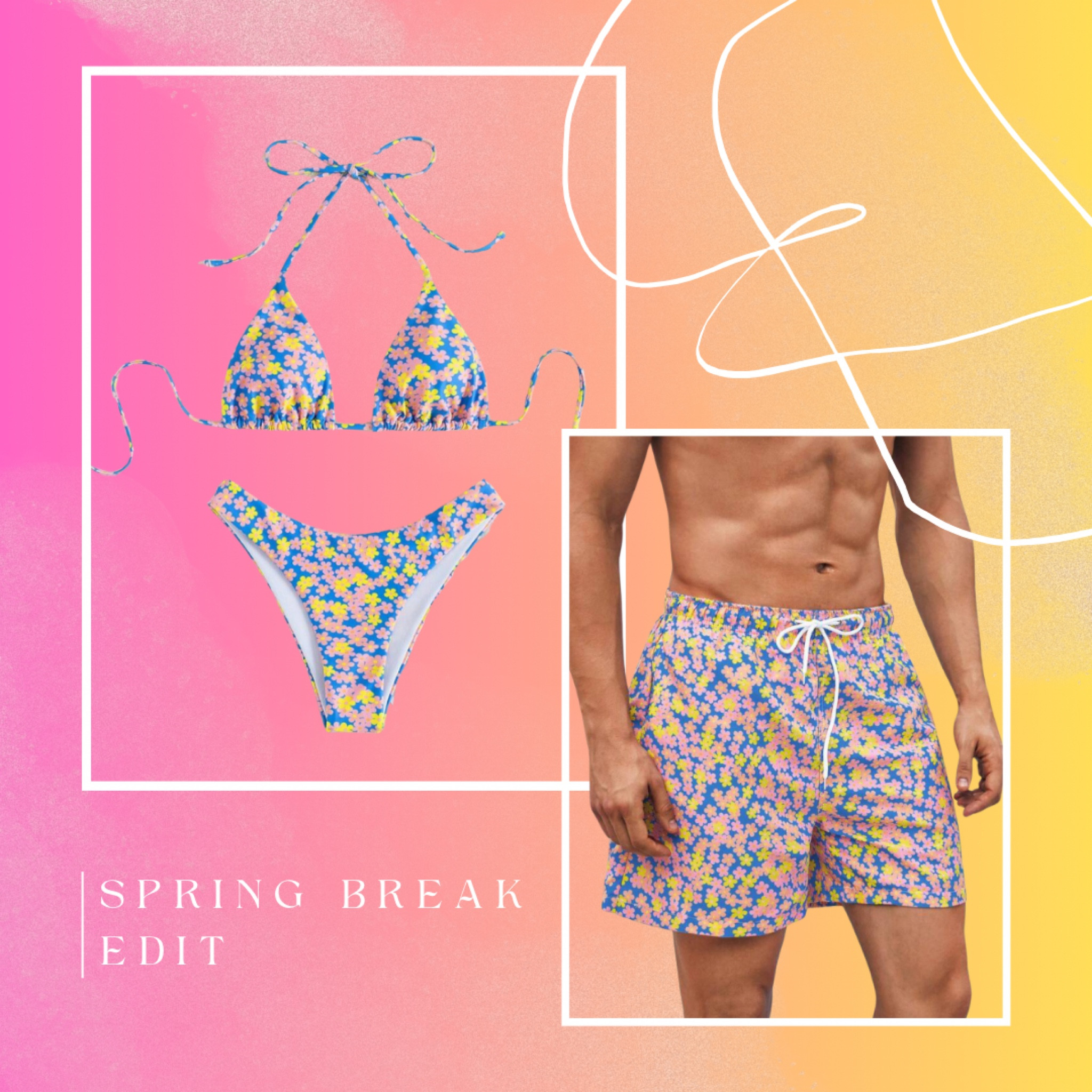 SPRING BREAK EDIT!
Couples matching swimsuits pt.1

#LTKtravel #LTKSpringSale #LTKfindsunder50