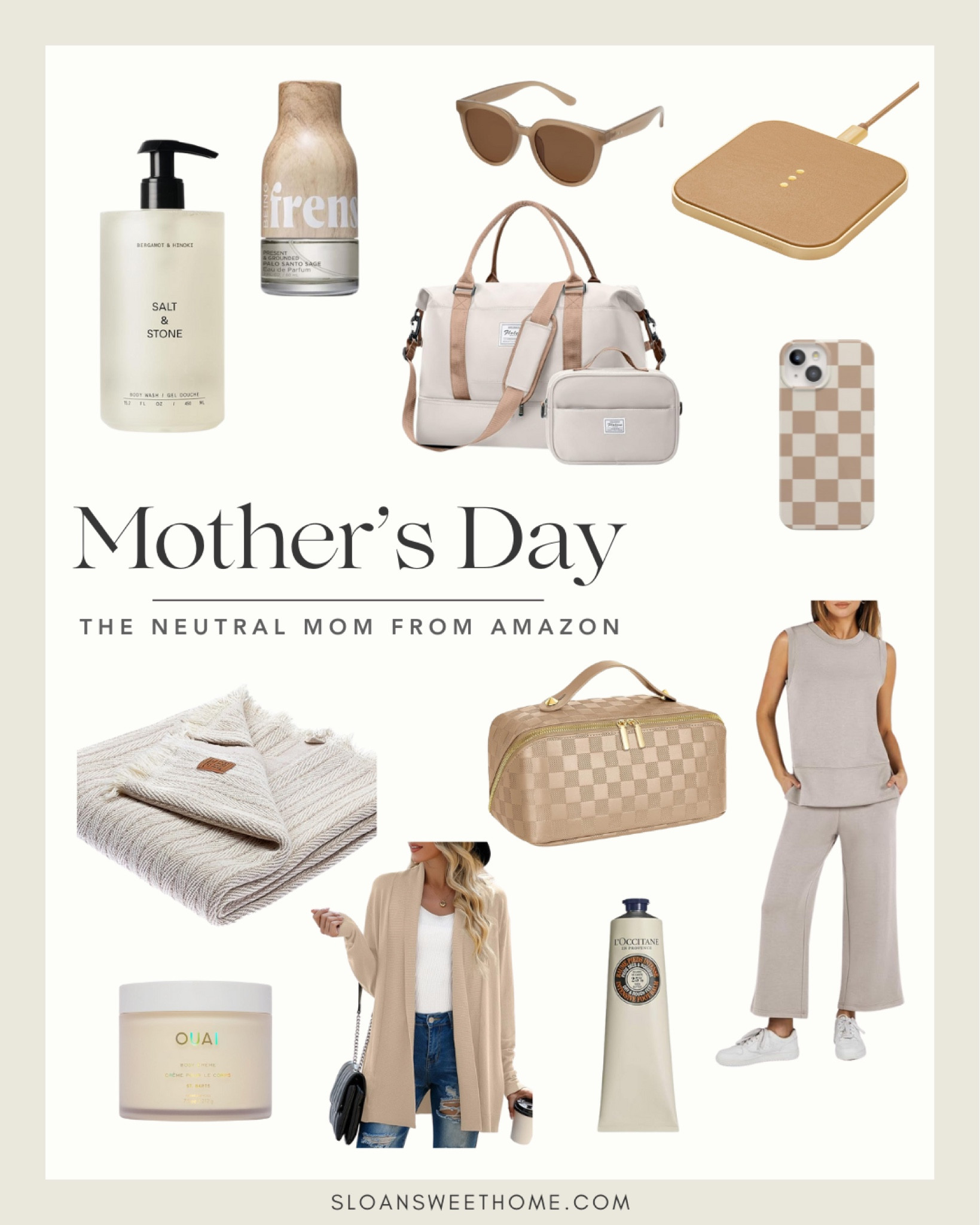 Here's a curated collection of Mother's Day gifts from Amazon Give your mom one of these gifts to make her feel special.

Long cardigan
Shower gel
Hand cream 
Face cream 
Charging pad
Throw blanket 
Sunglasses 
Loungewear set
Makeup bag
Cozy throw blanket 
Perfume
Phone case
Canvas bag
Stanley cup
Mother's day gifts
Amazon gifts
Gifts for mom
Gifts for her
#mothersday
#mothersdaygifts
#mothersdaygiftguide

#LTKfindsunder50 #LTKover40 #LTKGiftGuide