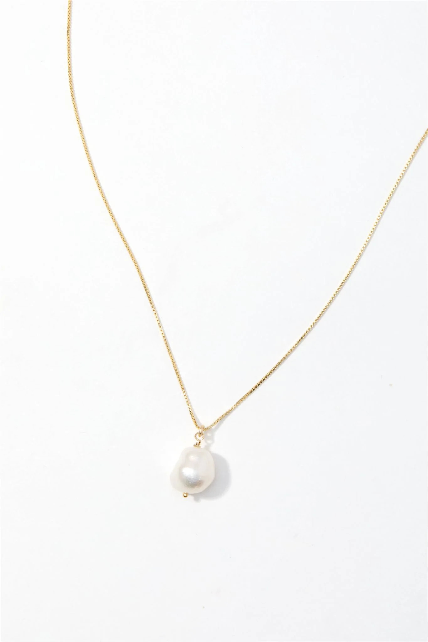 Organic Pearl Necklace | Set & Stones