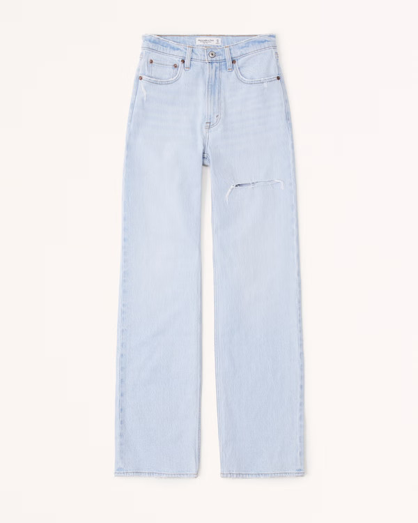 High Rise 90s Relaxed Jean | Abercrombie & Fitch (US)