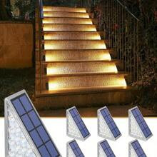 pcs Solar Step Lights LED Solar Stair Lights Outdoor Waterproof Solar Step Lights For Hallway Path Doorway Garage DoorwaySome Parts Are Sent Random | SHEIN