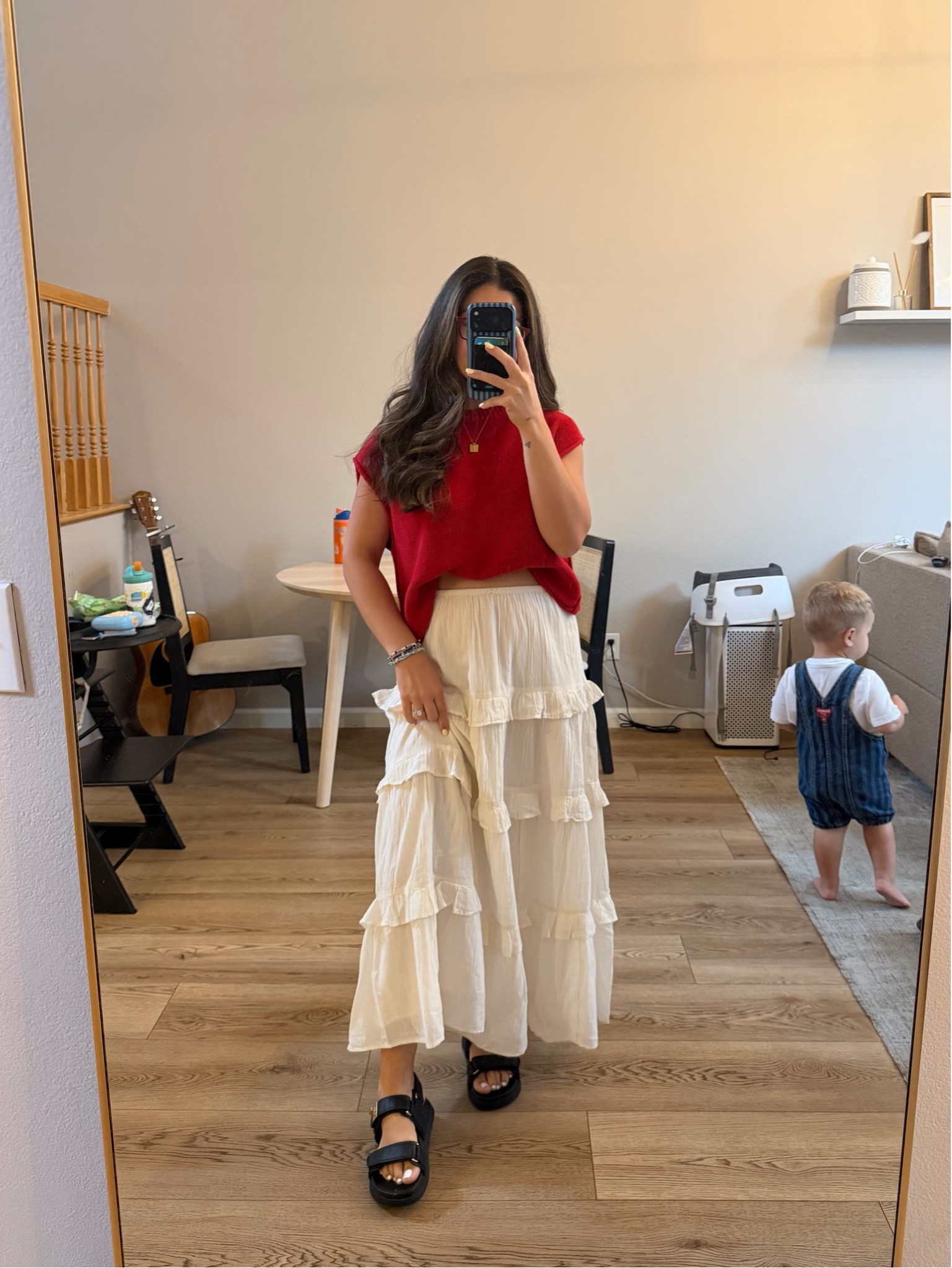 MDW church ootd ❤️ absolutely love this skirt!! 

#LTKootd #LTKgrwm #LTKSaleAlert