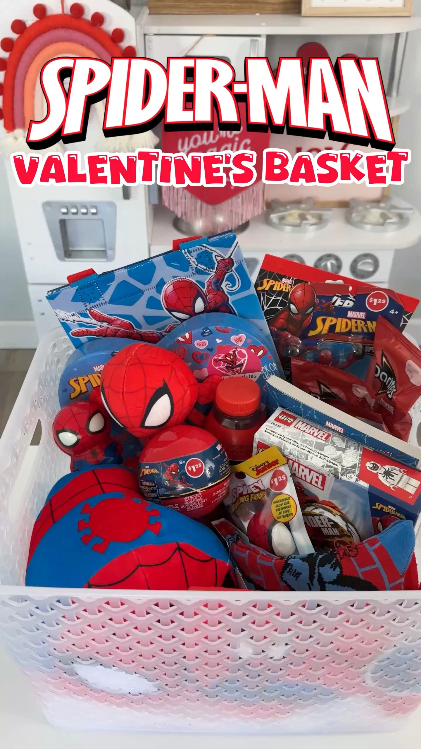 Spider-Man Themed Gift Basket 

#LTKKids #LTKGiftGuide #LTKFamily