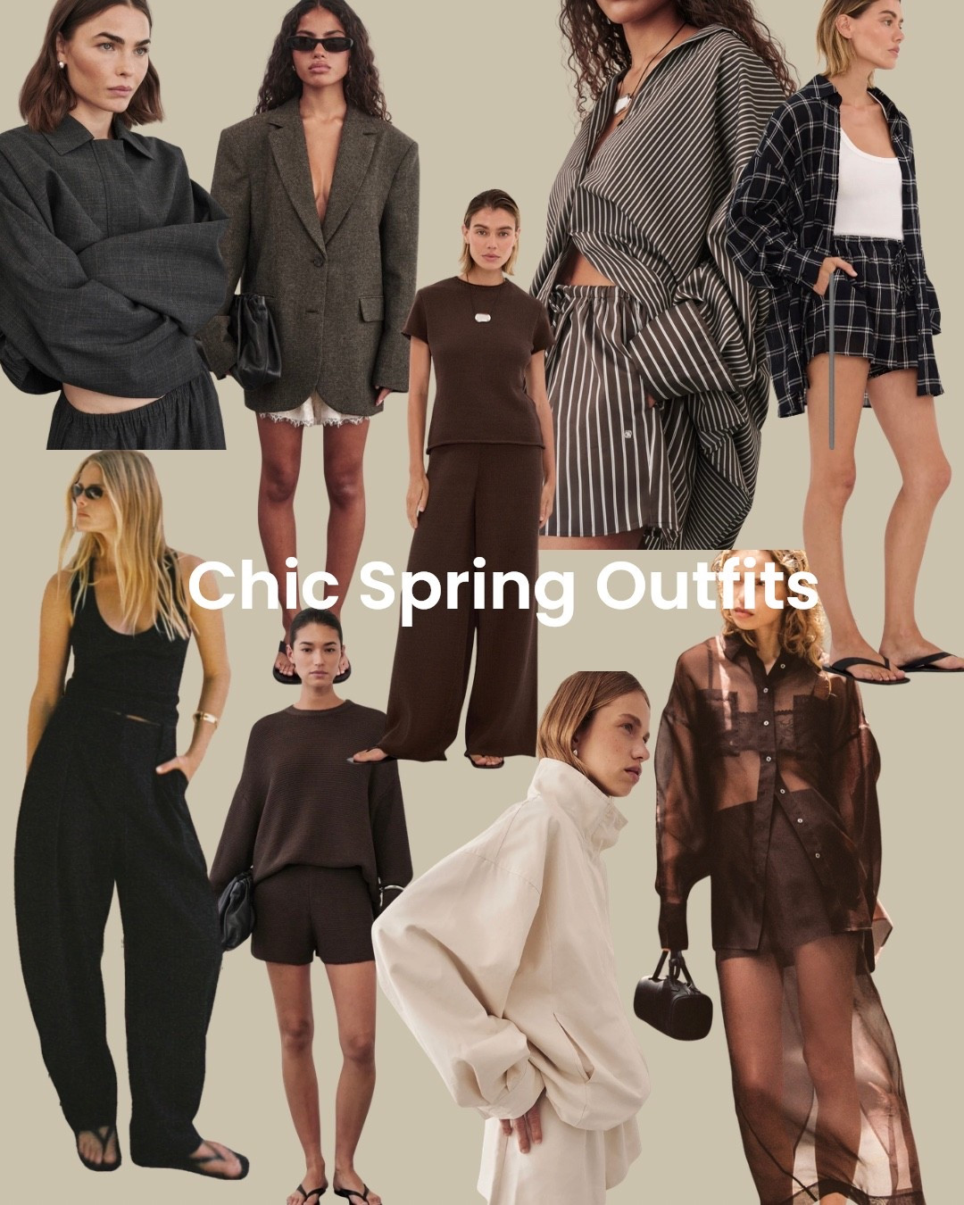  Very chic spring outfits! Loving all these pieces!

@DISSH #chicoutfits #chicstyle #springfashion #springtrends #dissh #outfitinspo #springshopping 

#LTKSeasonal