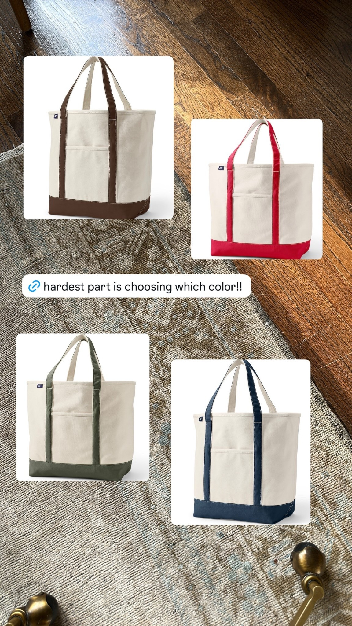 Canvas tote bags on sale! 50% off!  Makes a great gift for the moms, sisters, friends, teachers in your life! 

#LTKGiftGuide #LTKFindsUnder50 #LTKSaleAlert