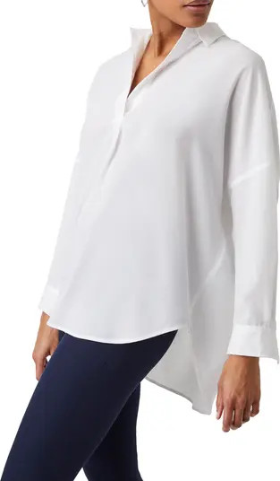 Rhodes Crepe Popover Shirt | Nordstrom