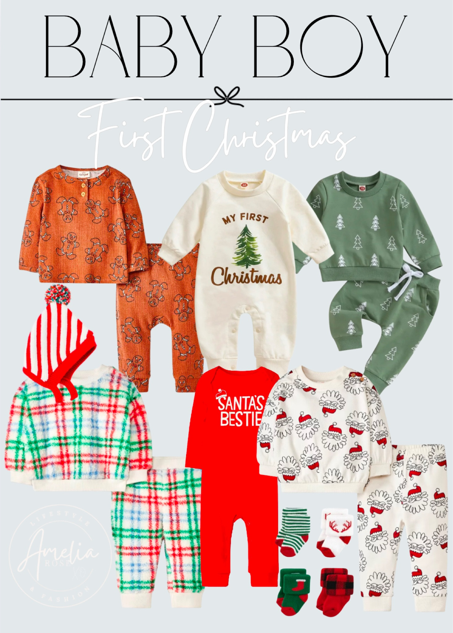 Baby (boy) first Christmas 🥰

#LTKFindsUnder50 #LTKBaby #LTKHoliday