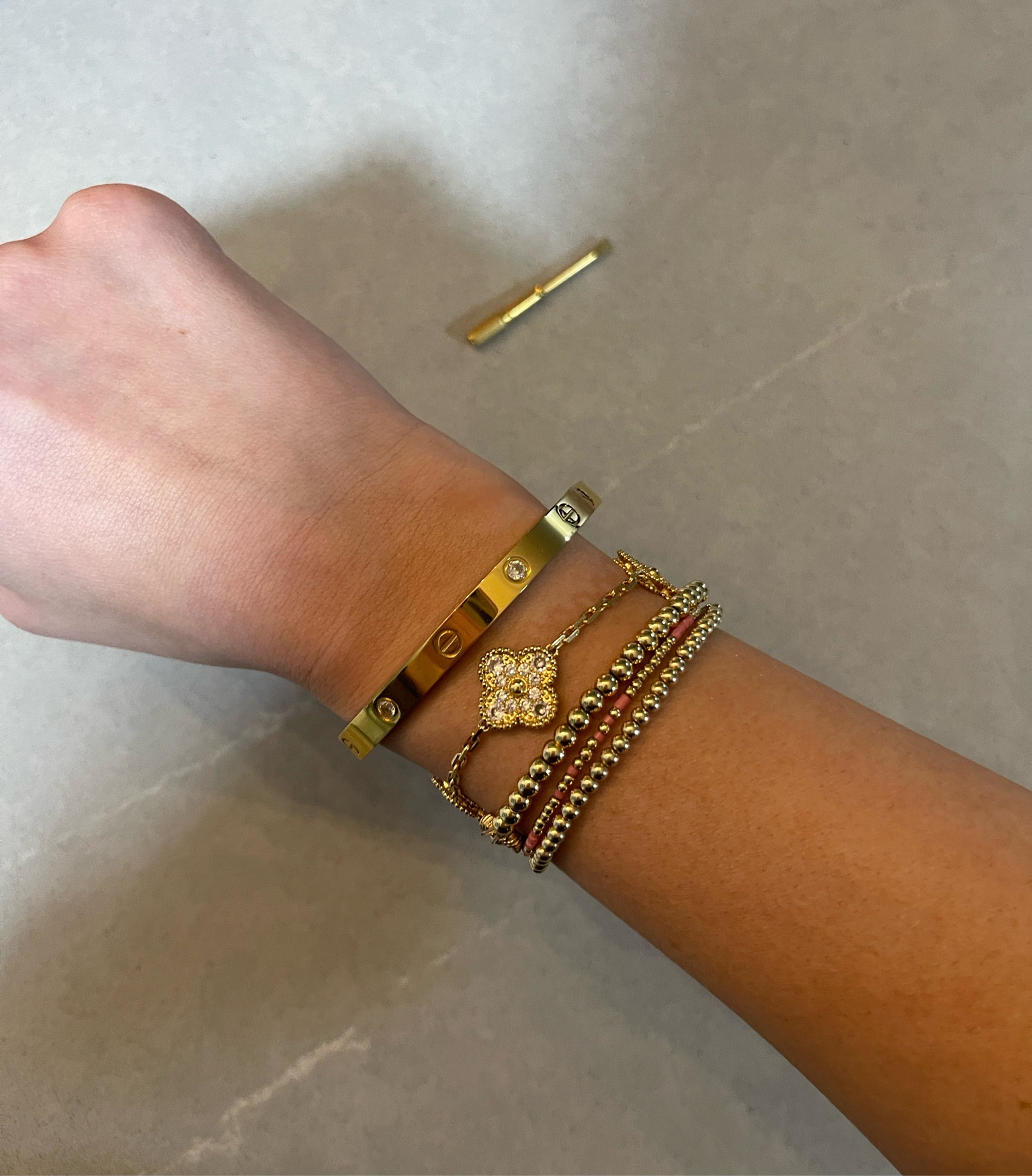 Gold bracelet haul! 

#LTKfindsunder50