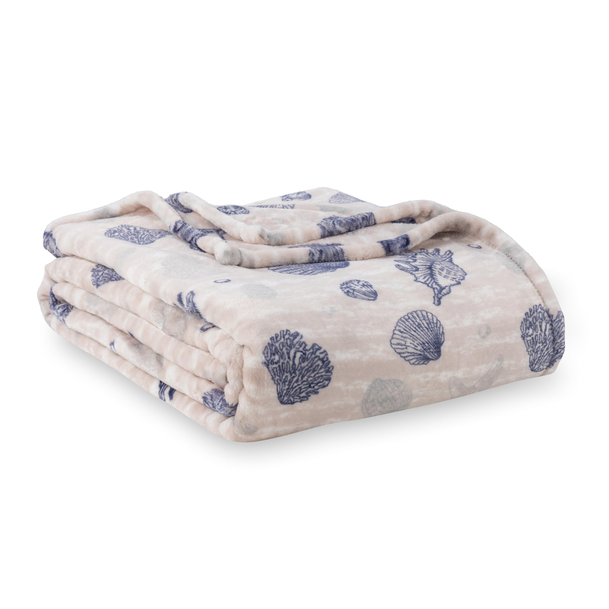Berkshire Blanket-Classic Heavyweight Soft Printed VelvetLoft® Plush Blanket, Full/Queen Size So... | Amazon (US)