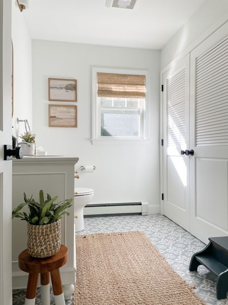 Bathroom rug, wall art, Amazon shades, window treatments 

#LTKstyletip #LTKfindsunder50 #LTKhome