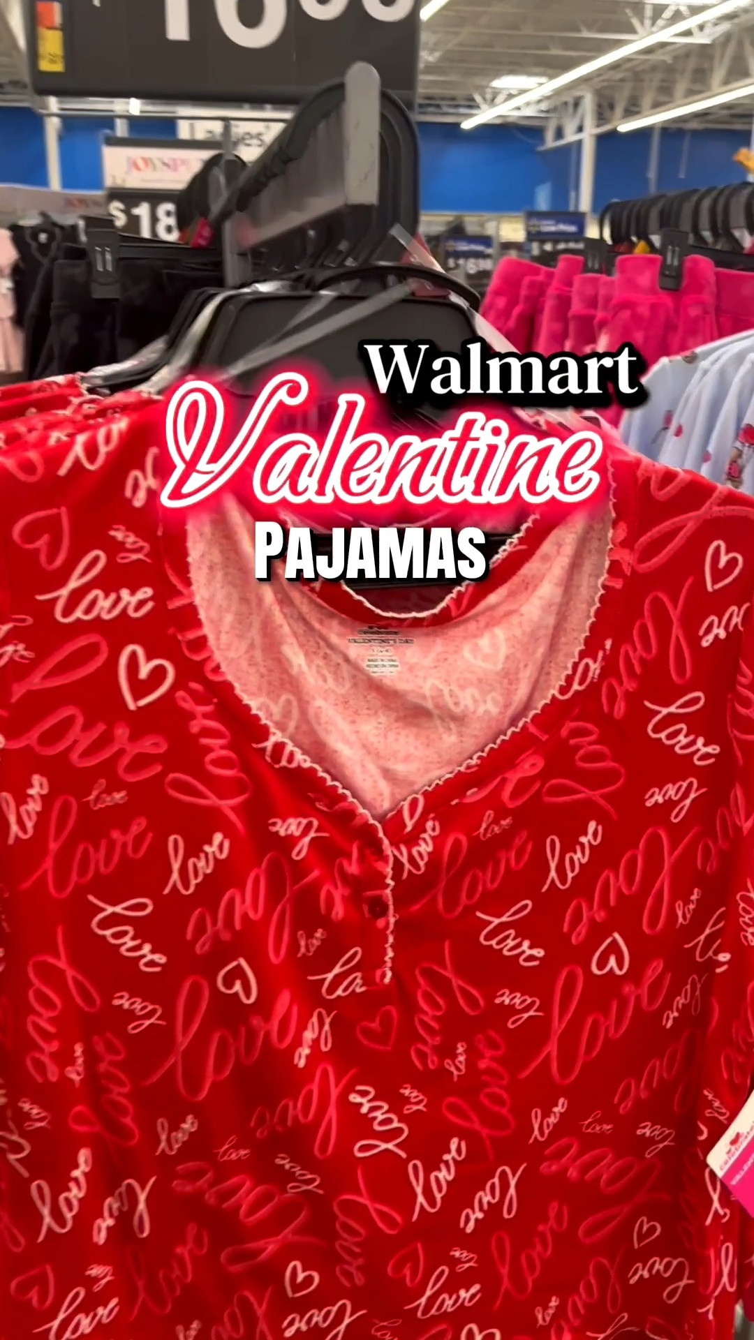 Valentine pajamas at Walmart.

#LTKSeasonal #LTKootd #LTKFindsUnder50
