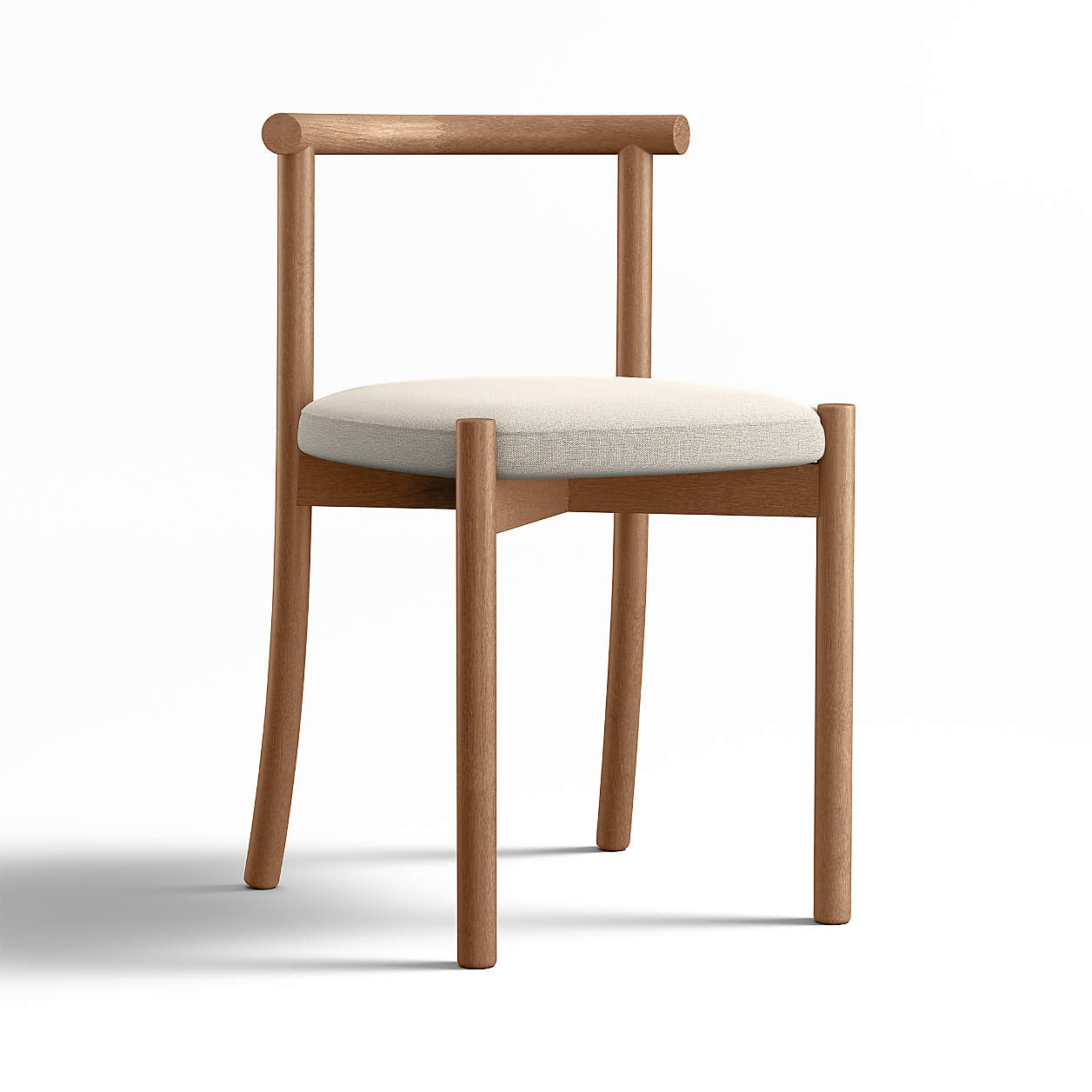 Classic Wood and Upholstered Kids Desk Chair | Crate & Kids | Crate & Barrel