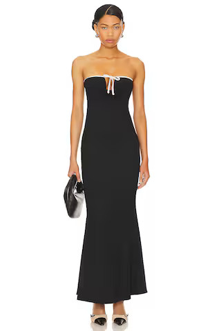LIONESS Illuminating Maxi Dress in Onyx from Revolve.com | Revolve Clothing (Global)