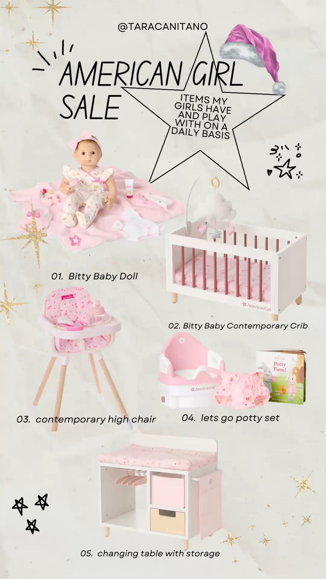 American Girl Sale! All items my girls have and love!! #salealert #americangirl #toddlergiftguide #girlsgiftguide #giftguidefortoddlers

#LTKCyberWeek #LTKGiftGuide #LTKHoliday