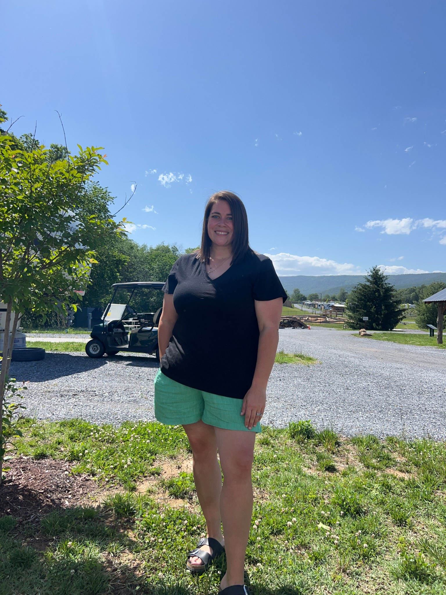 This weather is EVERYTHING and these Kelley green shorts are the perfect pick for the summer! 

#LTKMidsize #LTKFindsUnder100 #LTKPlusSize