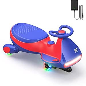 FanttikRide N7 Classic Electric Wiggle Car with Pedal, Rechargeable Battery, Ride on Toys, Swing ... | Amazon (US)