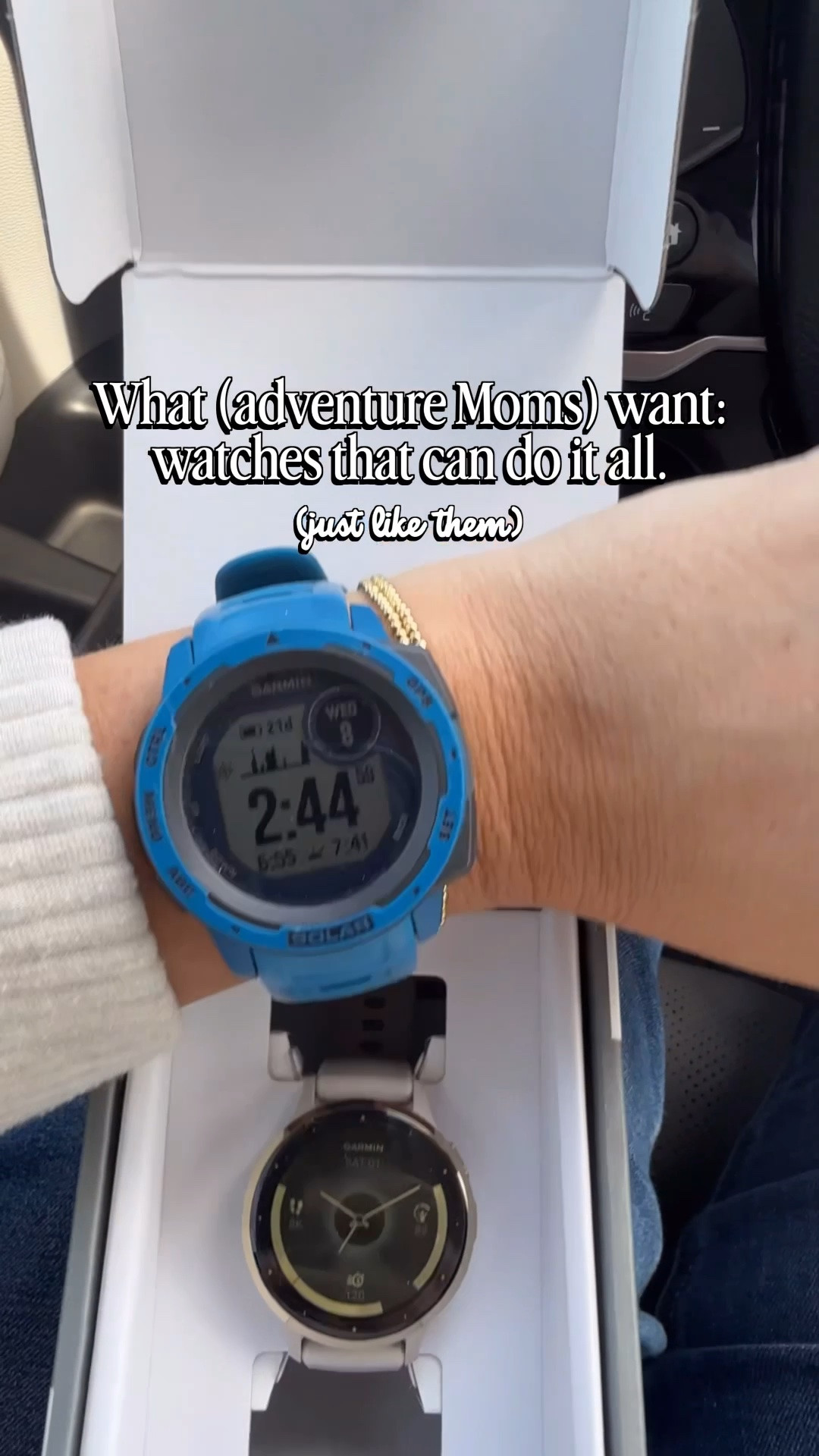 Because we need a watch that can do it all, and run for multiple days without needing to be recharged. I will forever and always be a Garmin girlie. The Venu for daily wear and looking nicer (plus the sleep/stress tracking is great) and my Instinct Solar for all the shenanigans and adventures.

#LTKMothersDay #LTKmomlife