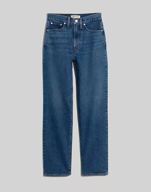 The Perfect Vintage Straight Jean in Mayfield Wash | Madewell
