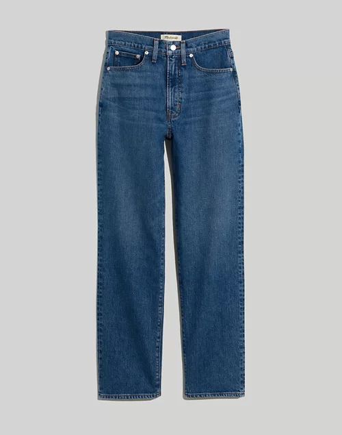 The Petite Perfect Vintage Straight Jean in Mayfield Wash | Madewell