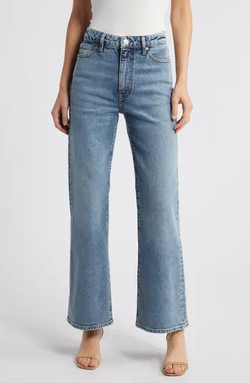The Pixie Arrow High Waist Relaxed Bootcut Jeans | Nordstrom