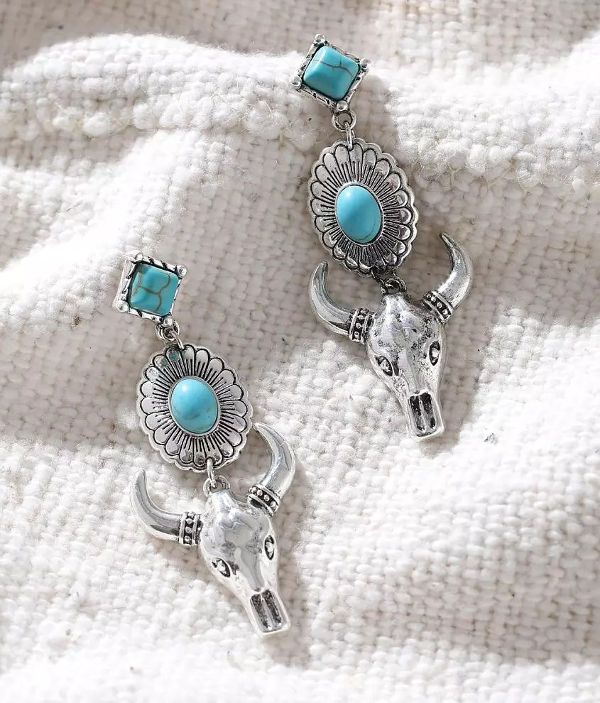 Longhorn Earring | Buckle