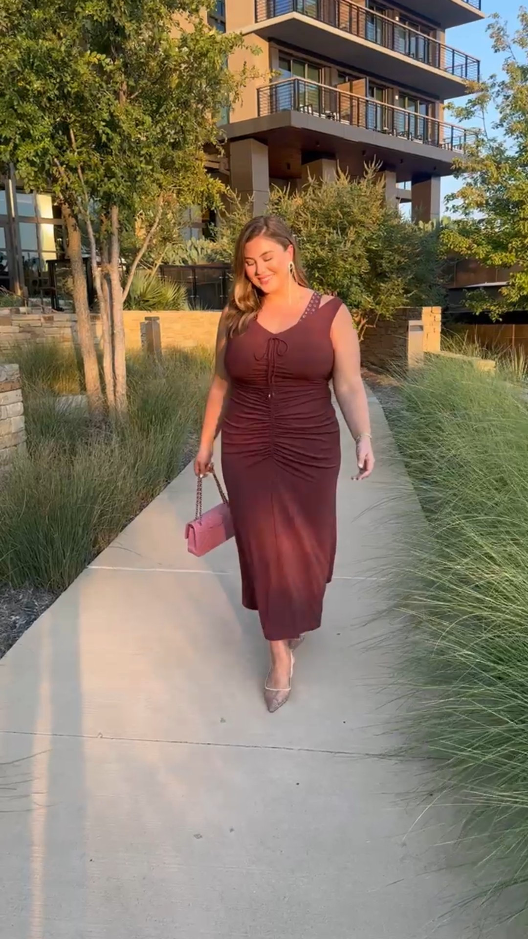 Wearing size 1X in dress - use CARALYN15 at Spanx on your first order. Use CARALYNM at Cakes Body. 

#LTKCon #LTKStyleTip #LTKPlusSize