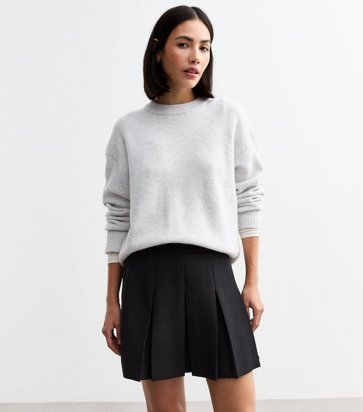 Black Box Pleat Micro Mini Skirt  | New Look | New Look (UK)