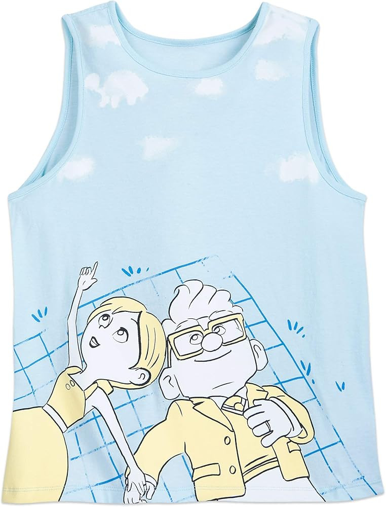 Disney Carl and Ellie Tank Top for Women - Up Multi | Amazon (US)