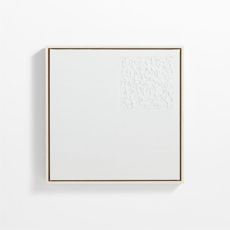 'Bayview' Framed Canvas Wall Art 21.5"x2" by Lana Barkhordarian Burstein for Athena Calderone | C... | Crate & Barrel