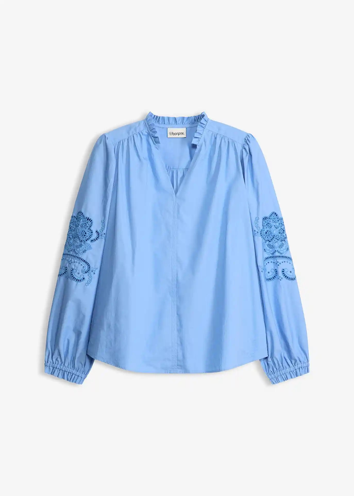 Tunique en coton à broderie ajourée | Bonprix FR