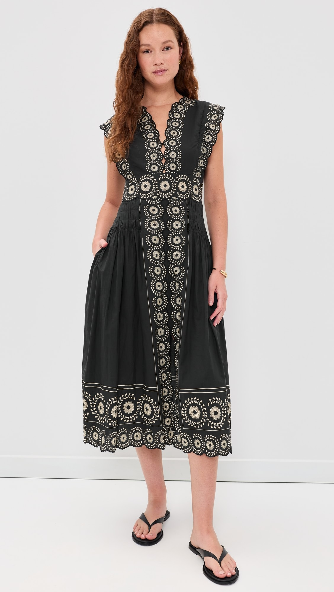 Mirabel Print Midi Dress | Shopbop