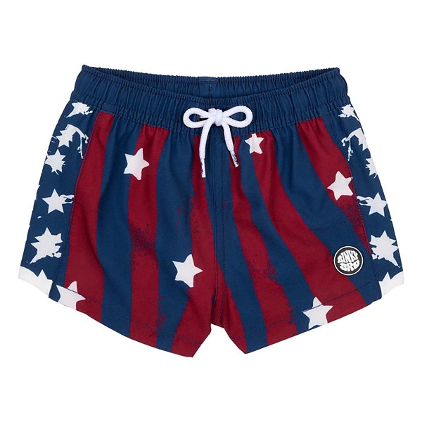 Boys' Binky Bro Star Spangled Swim Trunks Toddler 2T Red/Blue | Scheels