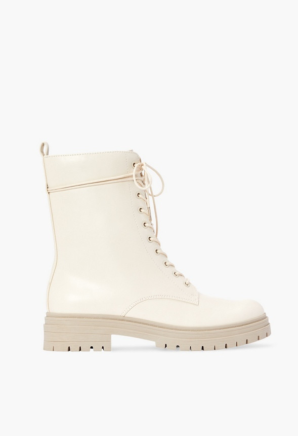 Leighton Lace-Up Boot | JustFab