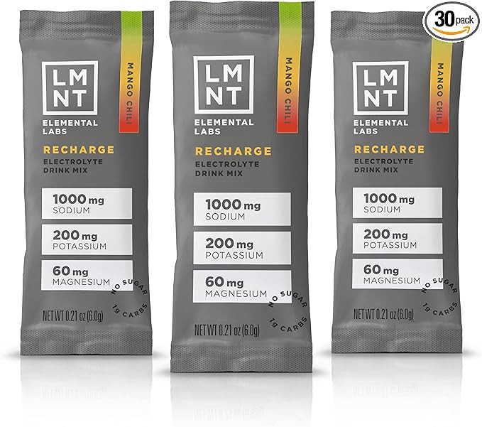 LMNT Keto Electrolyte Powder Packets | Paleo Hydration Powder | No Sugar, No Artificial Ingredien... | Amazon (US)