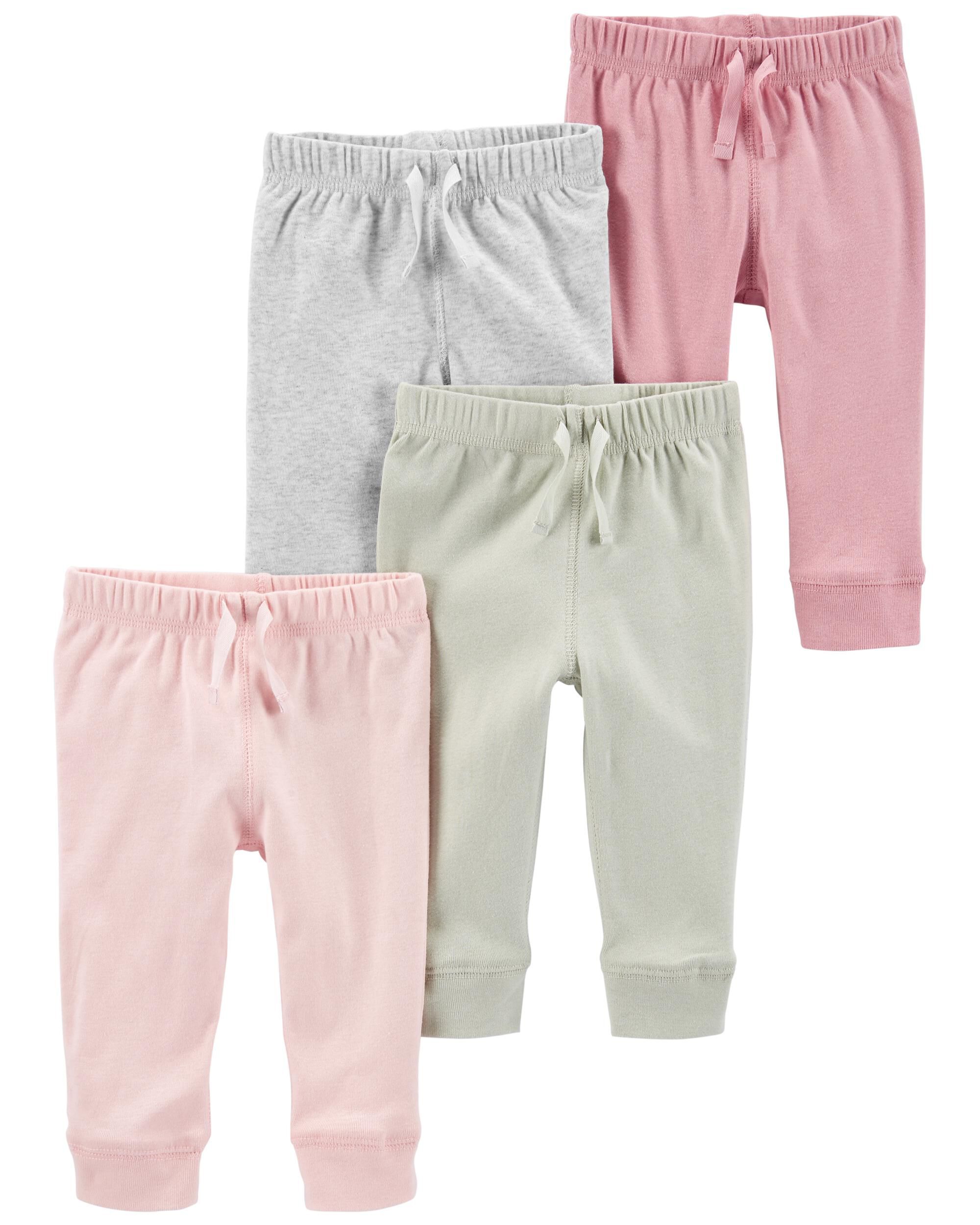 Baby 4-Pack Cotton Pants | Carter's