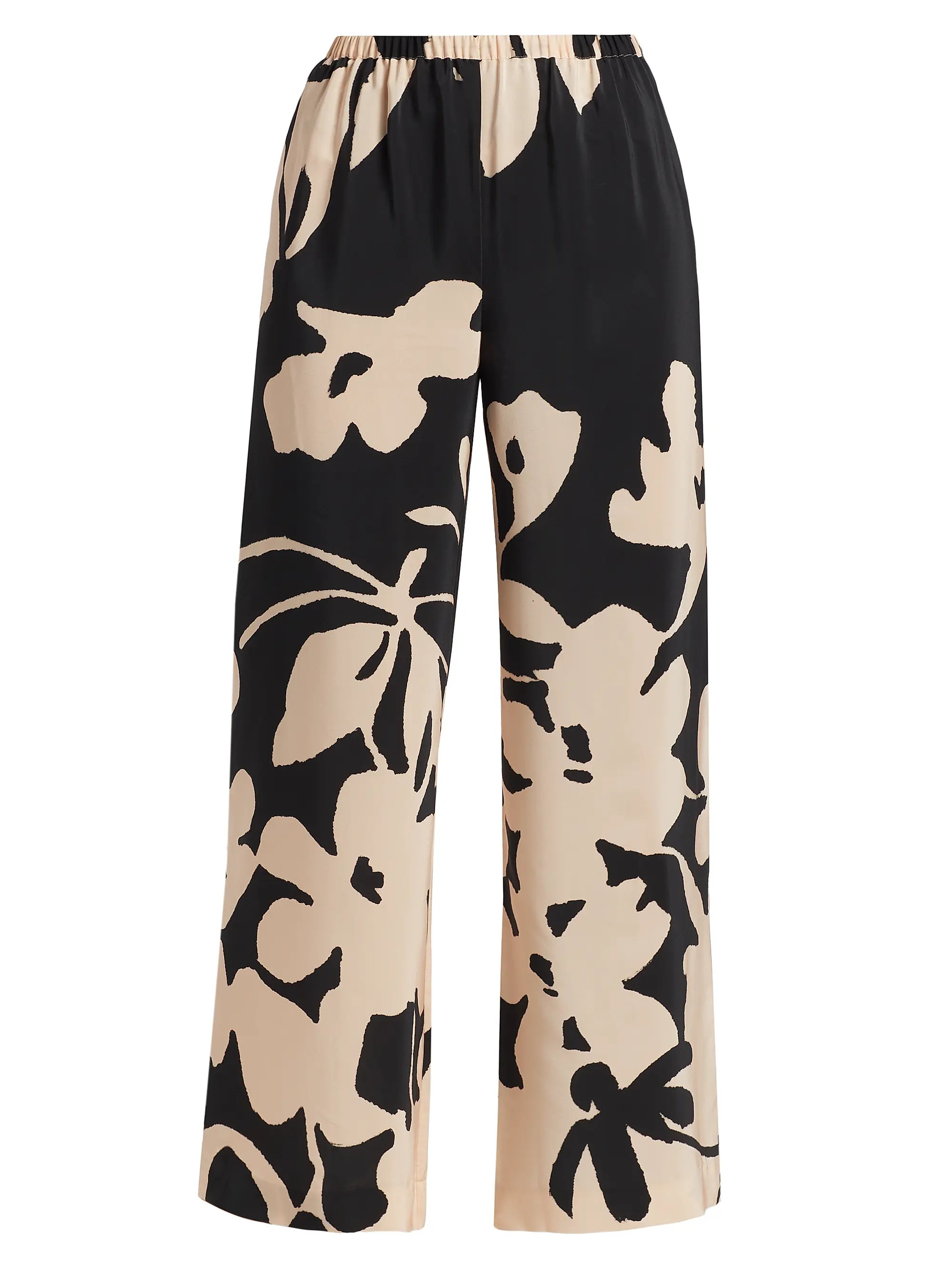 Devon Floral Silk Wide-Leg Pants | Saks Fifth Avenue