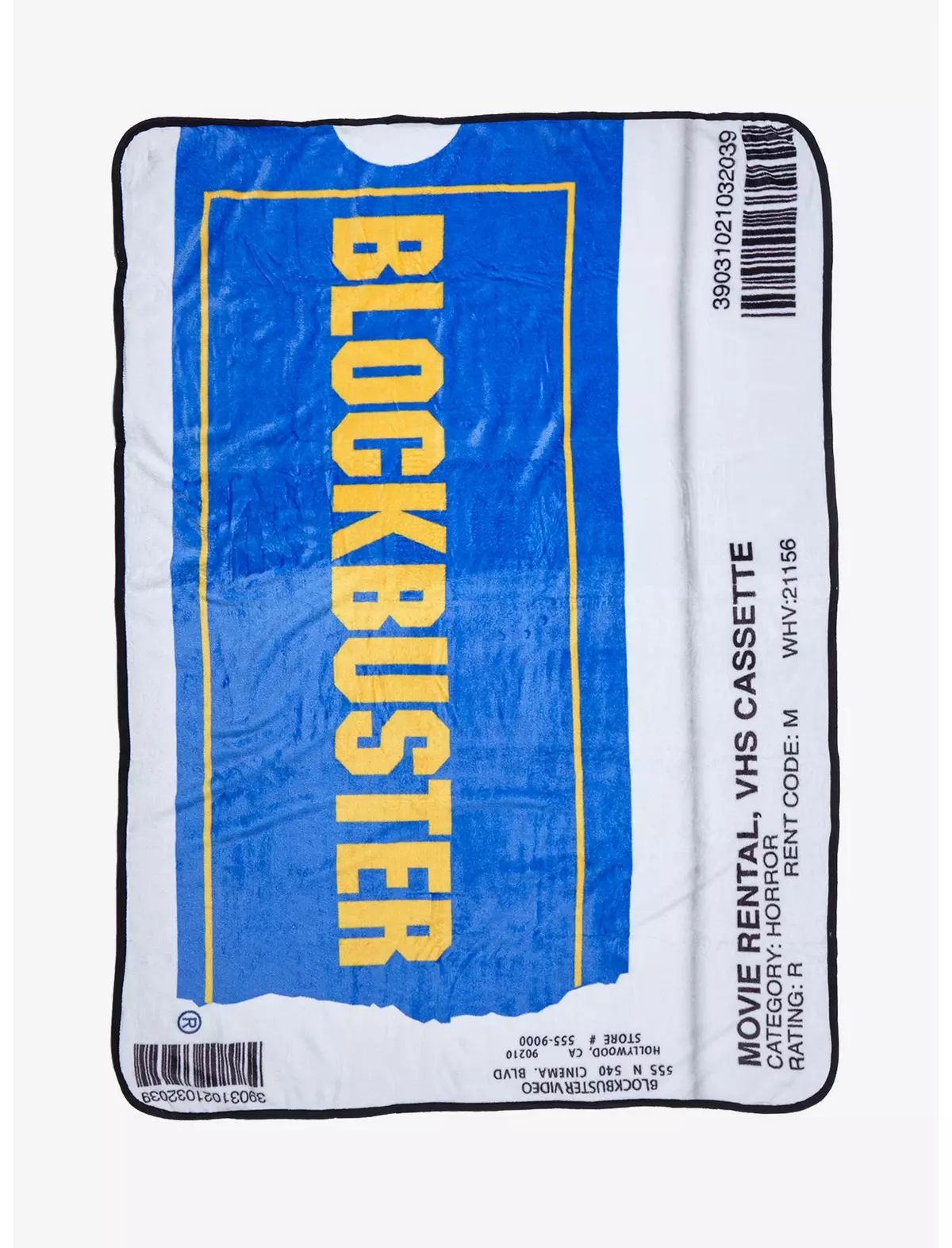Blockbuster Rental Fleece Throw | BoxLunch