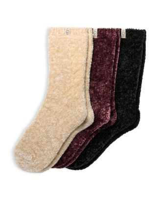Leda Sparkle Cozy Crew Socks, Pack of 3 | Bloomingdale's (US)