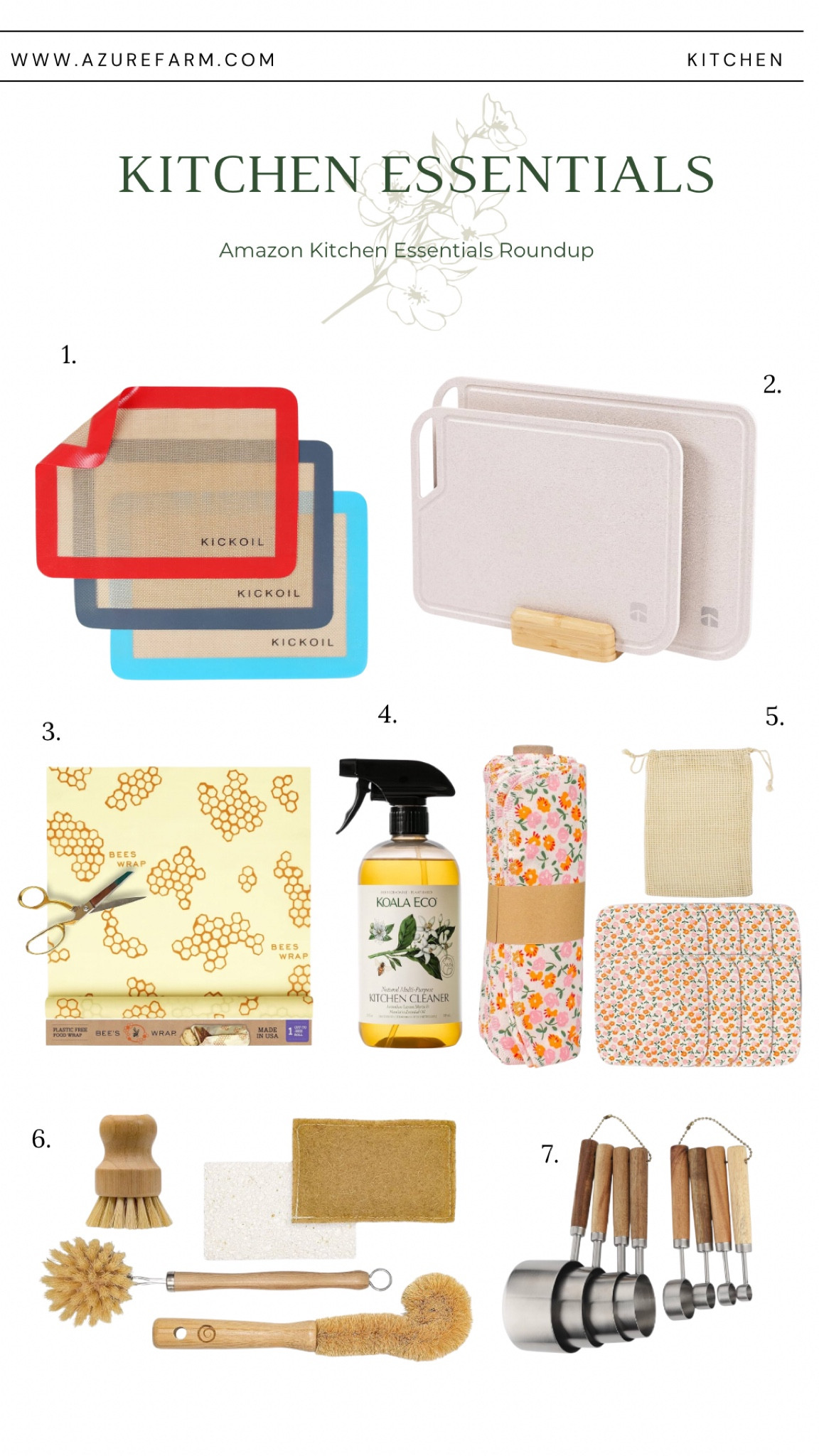 Eco Friendly Kitchen Essentials! 



#LTKFindsUnder50 #LTKFamily #LTKHome