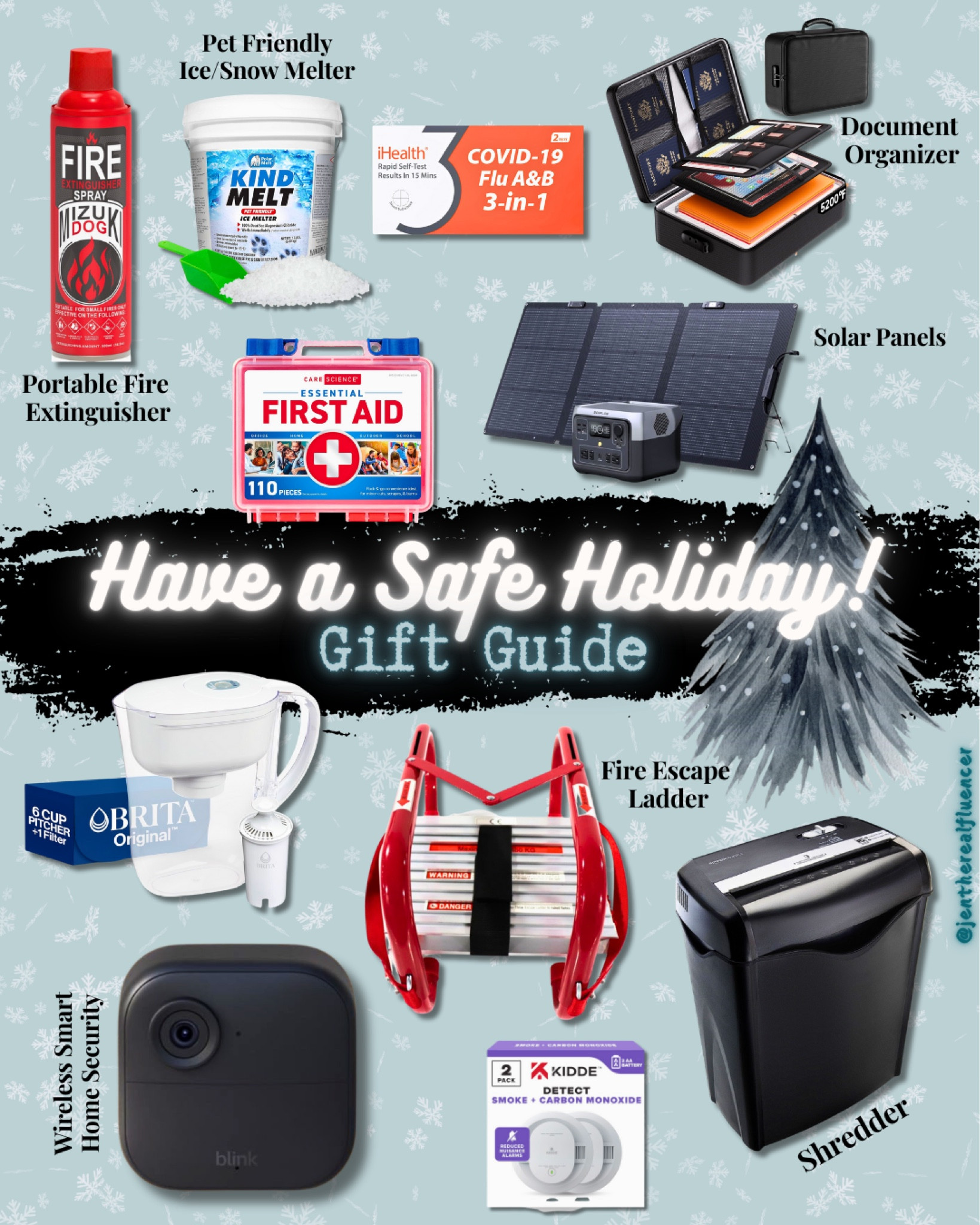 Protect your family this Holiday Gift Guide!

Gift guide, holiday, Christmas, seasonal, presents, for her, for him, for friend, for family, safety, protection, safety essentials

#LTKGiftGuide #LTKSeasonal #LTKHoliday