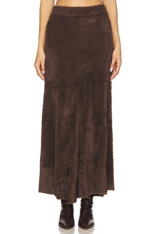 Helmut Lang Grunge Skirt in Espresso from Revolve.com | Revolve Clothing (Global)