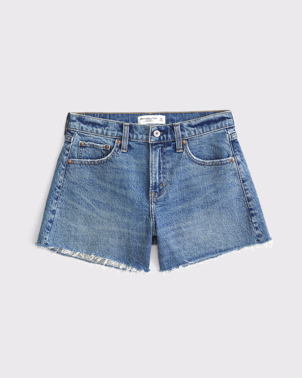 Women's Mid Rise A-Line Short | Women's Bottoms | Abercrombie.com | Abercrombie & Fitch (US)