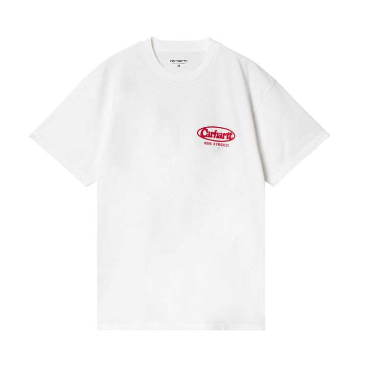 Carhartt WIP Short-Sleeve Logo T-Shirt 'White' | GOAT