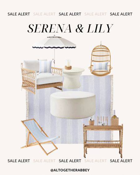 Serena & Lily Outdoor Patio Decor Inspiration perfect for Summer! ☀️ 

Coastal home decor | Summer | outdoor decor | outdoor furniture | blue and white | coastal grandmother style | Ratan | wicker | coastal style inspo | beach vibes | 