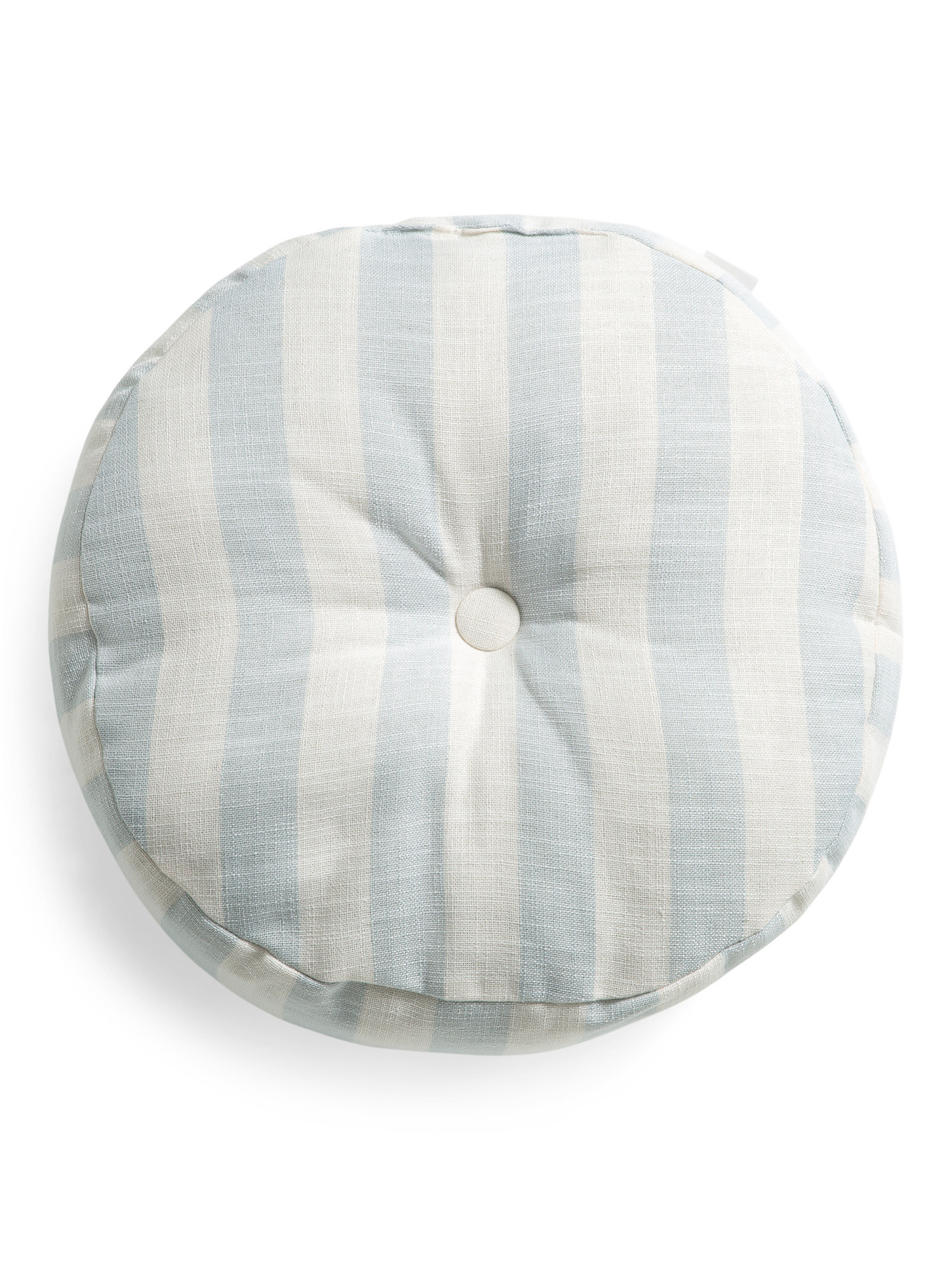 19in Outdoor Tufted Striped Round Pillow | TJ Maxx