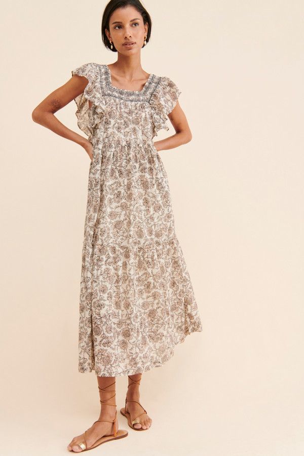 Bonita Printed Midi Dress | Nuuly