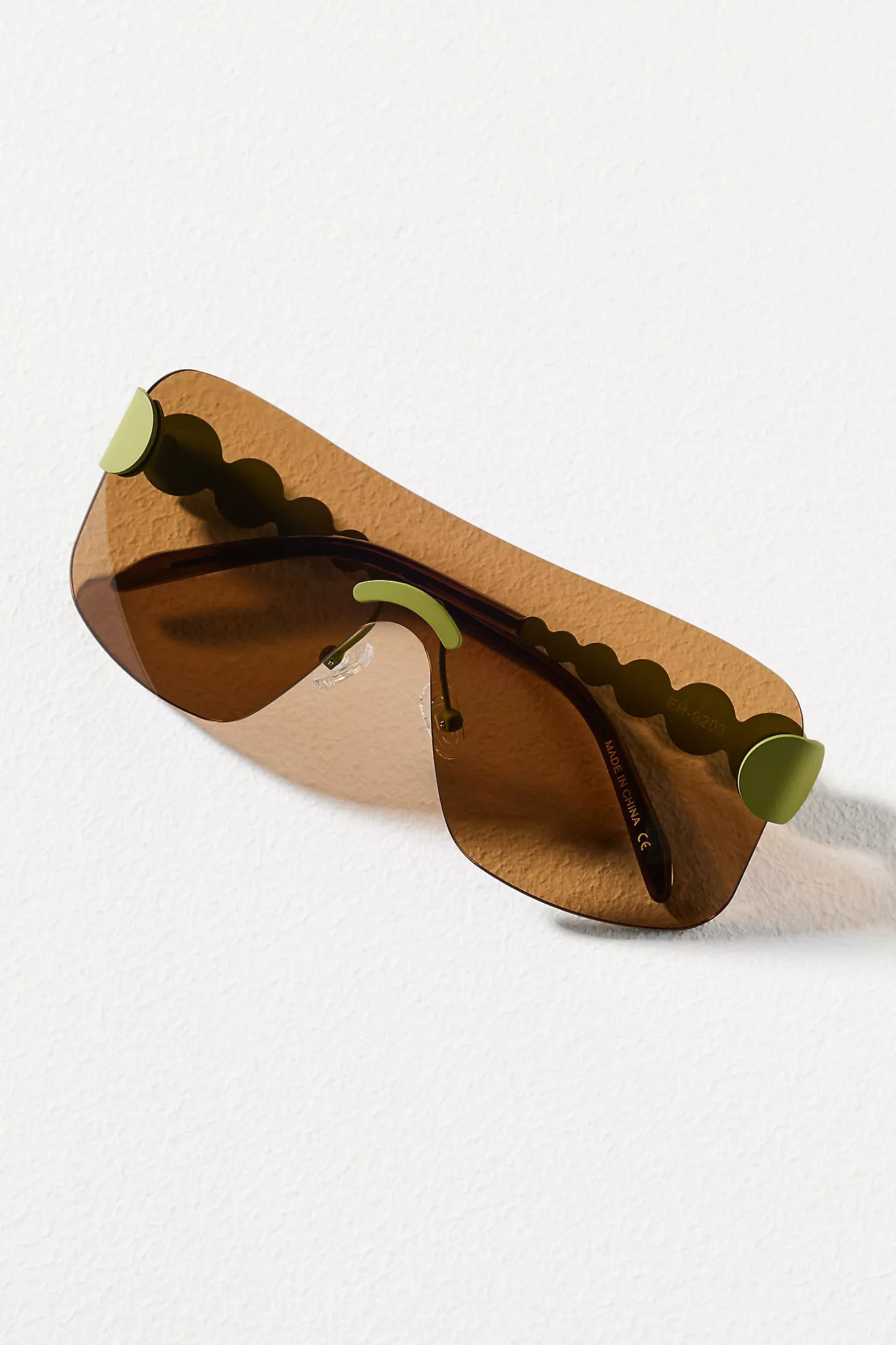 Eleventh Hour Frameless Mask Shield Sunglasses | Anthropologie (US)