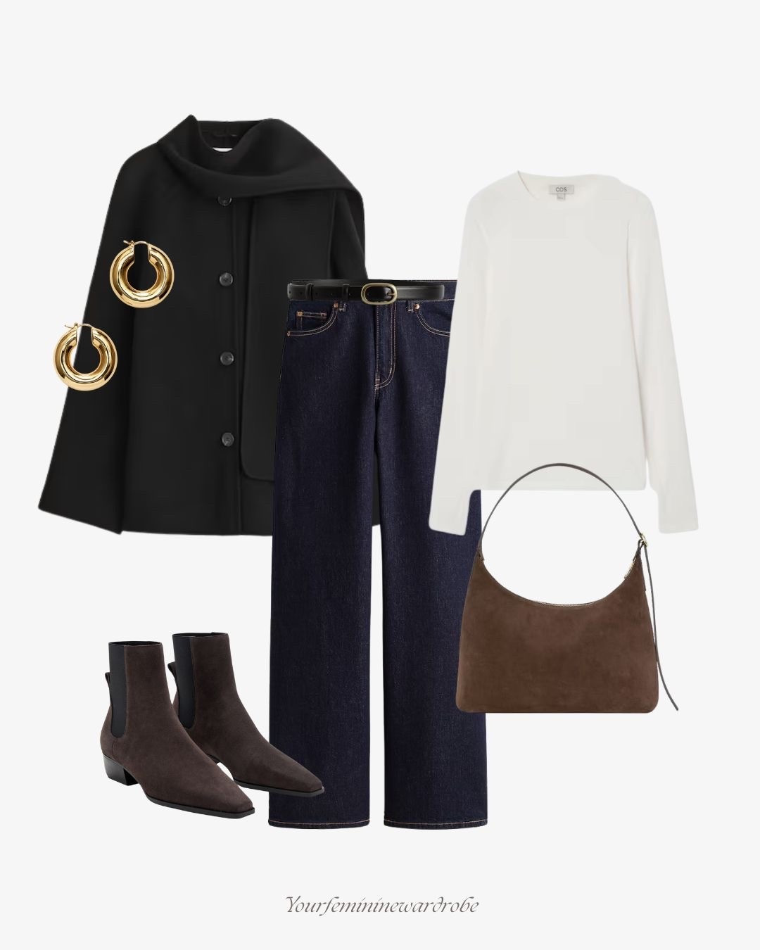 Simple and pretty look for fall🍂✨