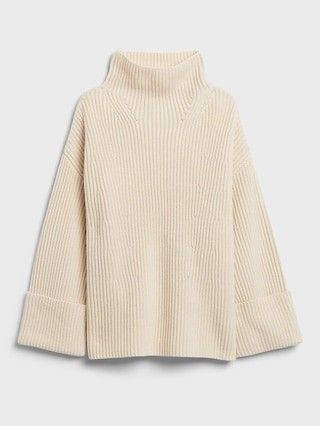 Merino-Cashmere Sweater, Fall Outfits, Fall Outfits Women, Casual Fall Outfits, White Sweater | Banana Republic (US)